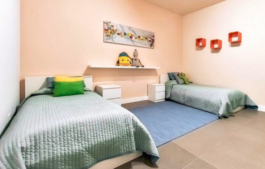 Comfortable modern villa with private heated pool