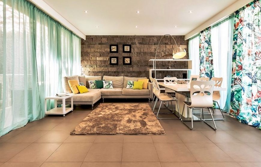 Comfortable modern villa with private heated pool