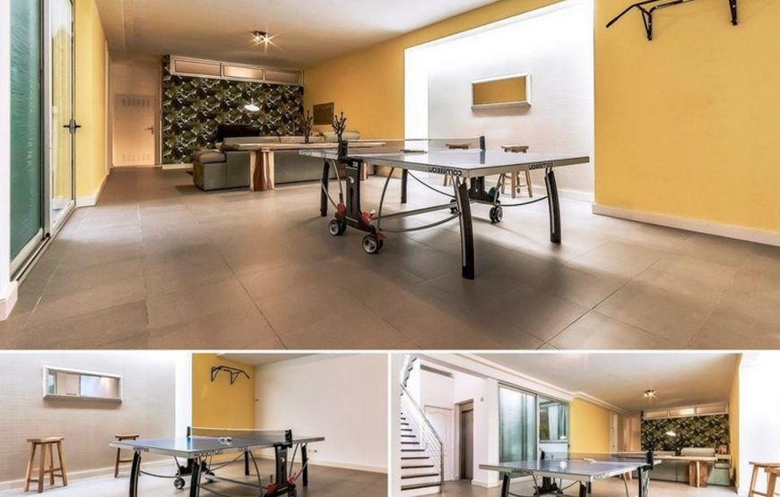 Comfortable modern villa with private heated pool