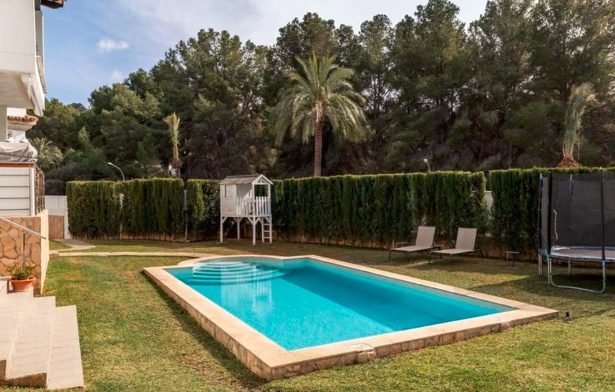 Unique modern family villa with private heated pool