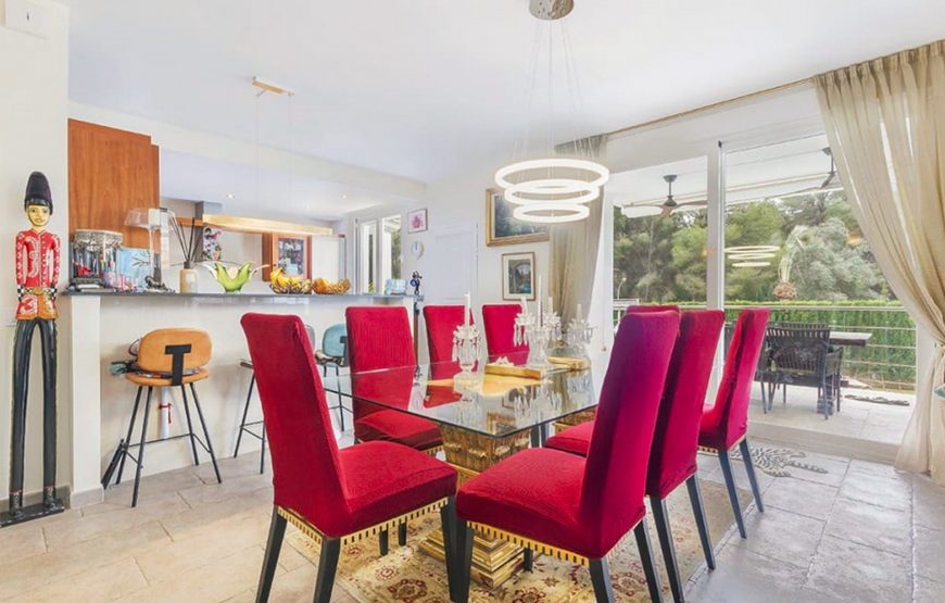 Unique modern family villa with private heated pool