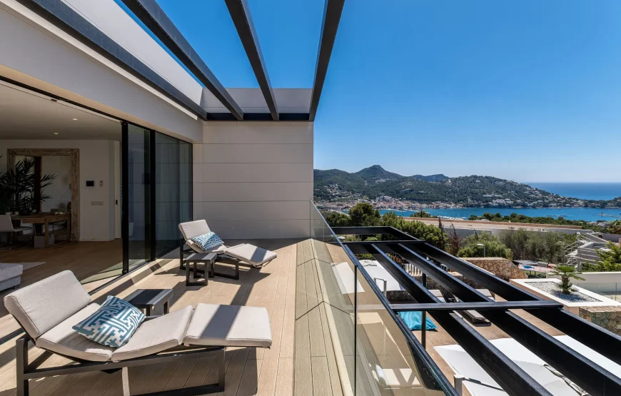 Exclusive villa with views in Puerto de Andratx