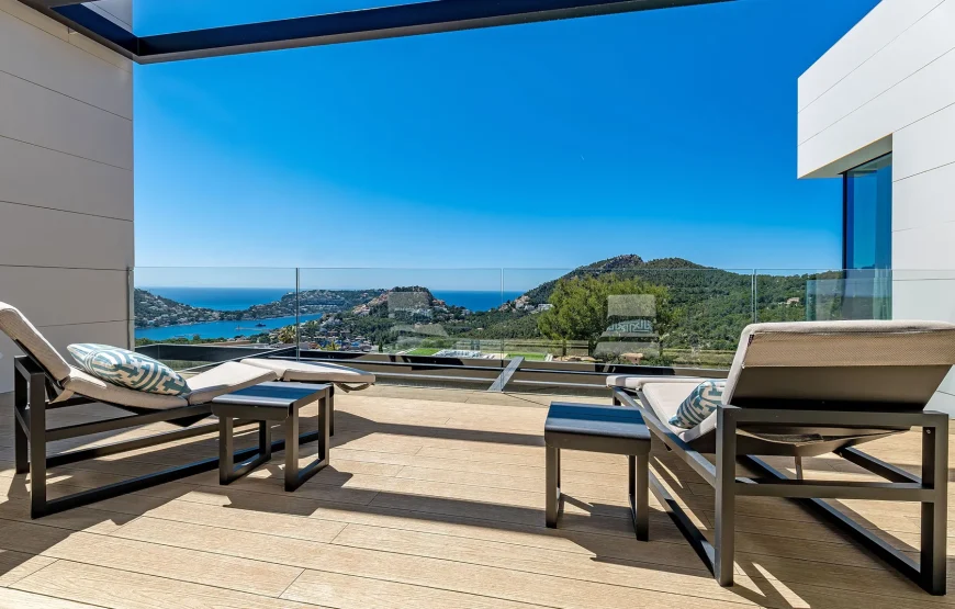 Exclusive villa with views in Puerto de Andratx