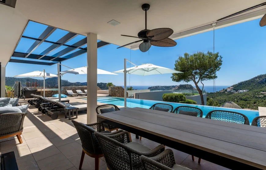 Exclusive villa with views in Puerto de Andratx